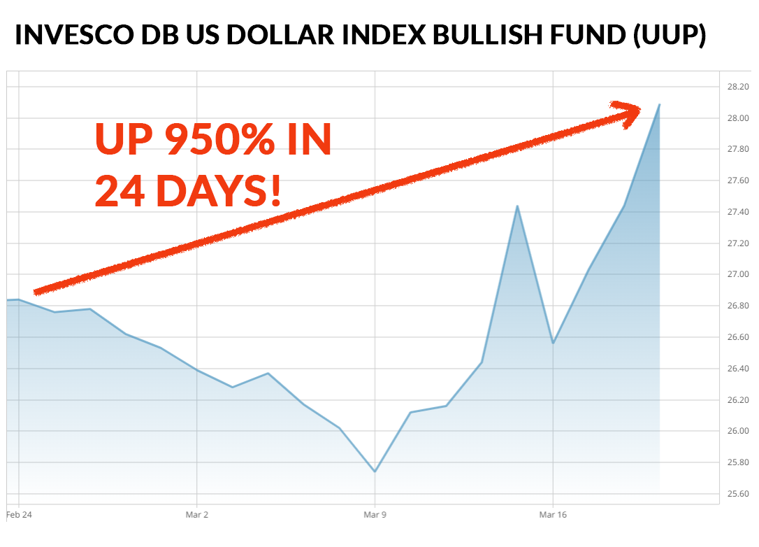 Invesco DB US Dollar Index Bullish Fund (UUP)